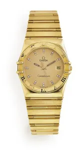 Omega Constellation 396.1080 Yellow gold Champagne