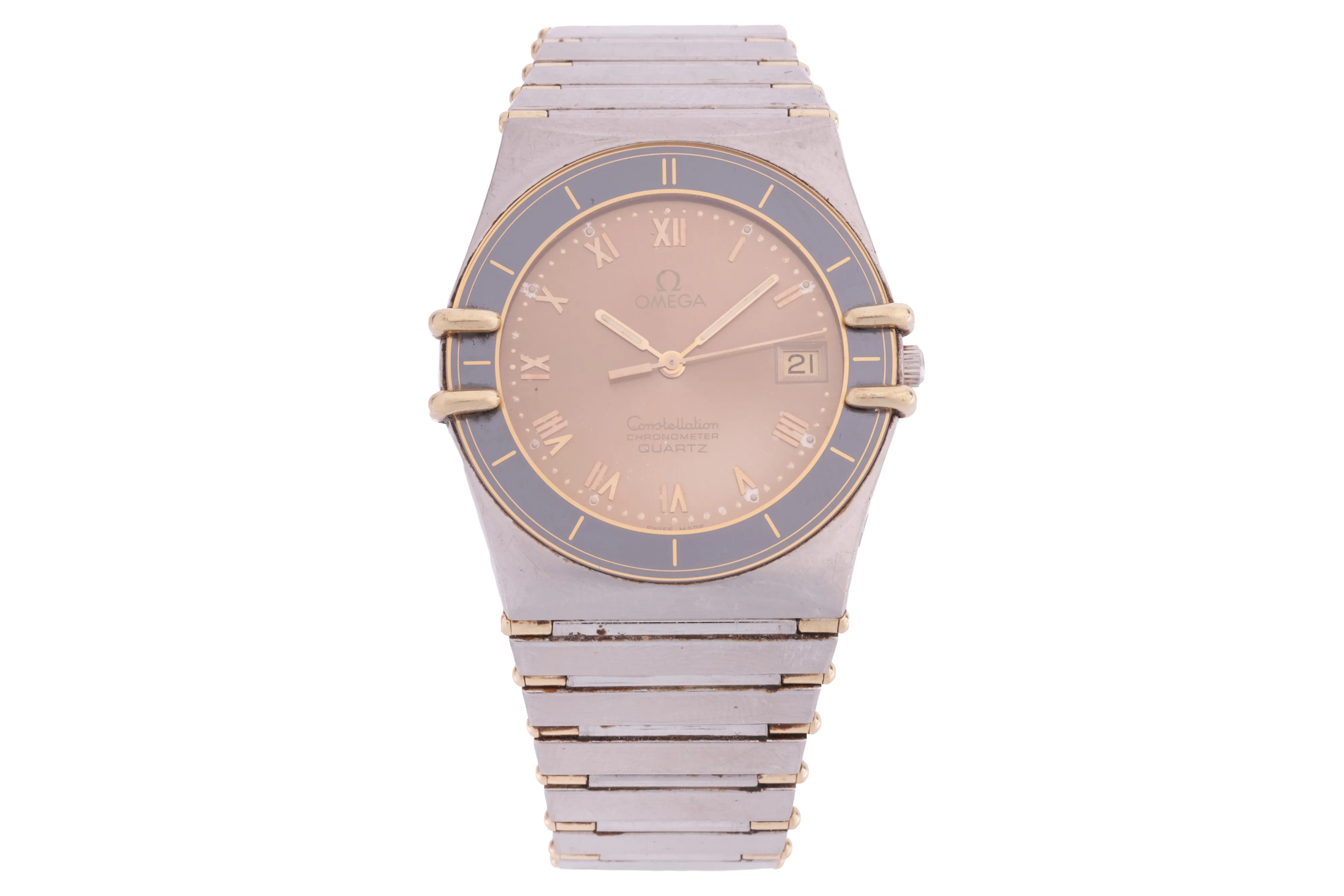 Omega Constellation 1431 33mm Stainless steel Gold