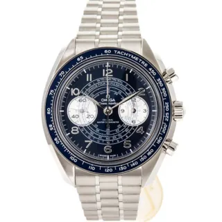 Omega Speedmaster 329.30.43.51.03.001 Stainless steel Blue