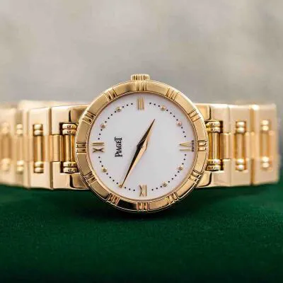 Piaget Dancer 80563k81 23mm Yellow gold White 7