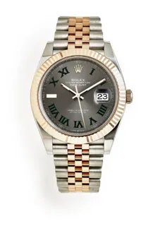 Rolex Datejust 41 126331 Rose gold and Stainless steel Gray