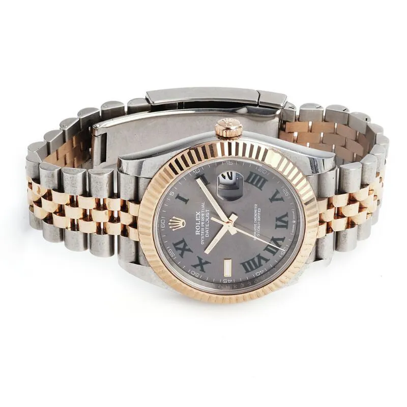 Rolex Datejust 41 126331 41mm Rose gold and Stainless steel Gray 4