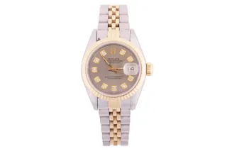 Rolex Lady-Datejust 69173 Stainless steel Champagne