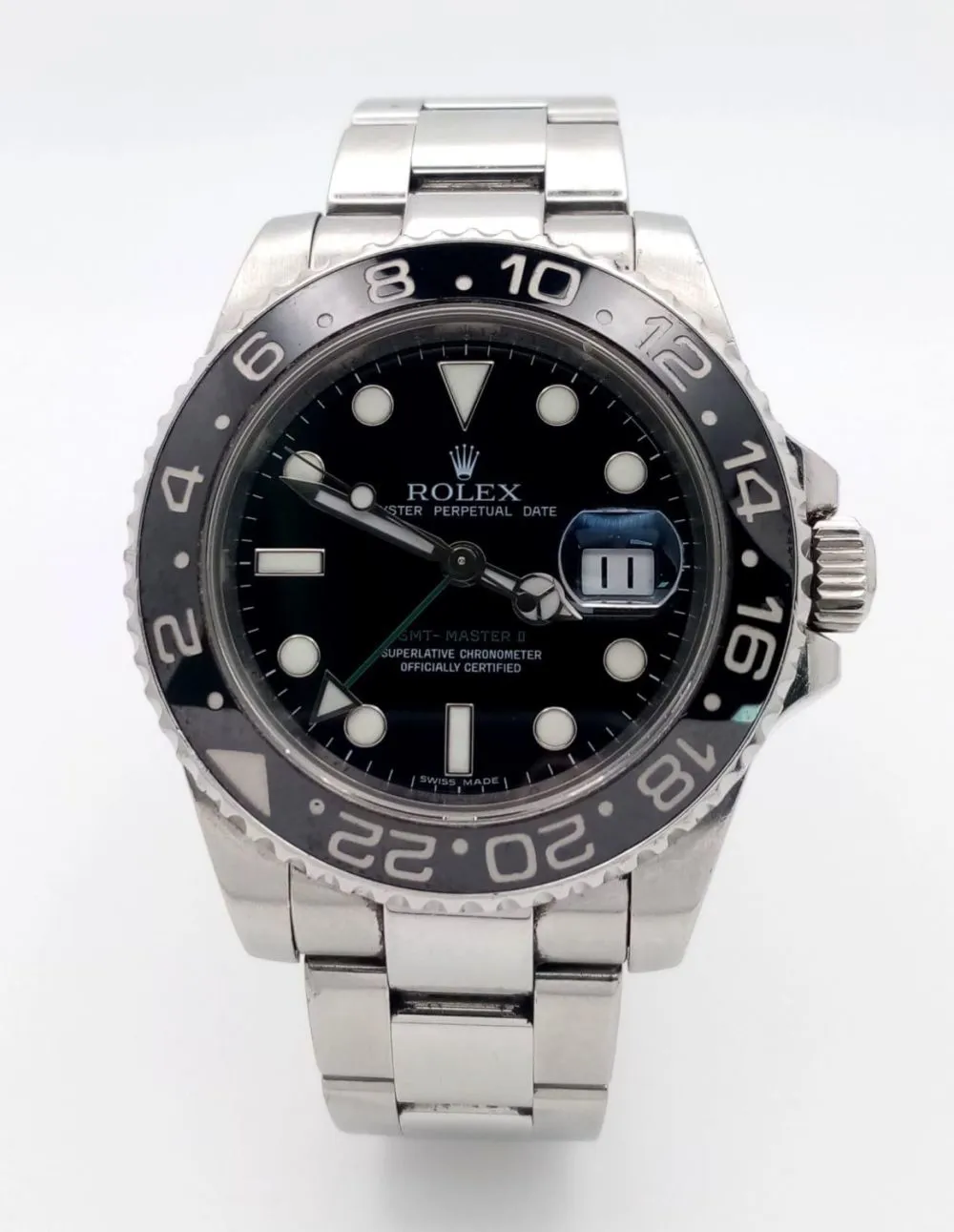 Rolex GMT-Master II 116710LN-0001 40mm Stainless steel Black