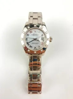 Rolex Lady-Datejust Pearlmaster White gold White