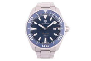 TAG Heuer Aquaracer WAY101C Stainless steel Blue