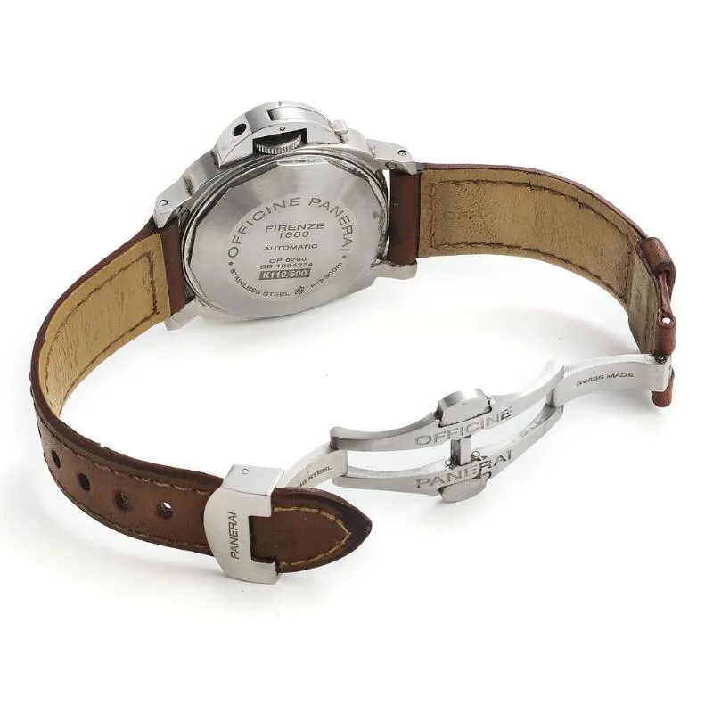 Panerai Luminor PAM 00051 40mm Stainless steel White 2