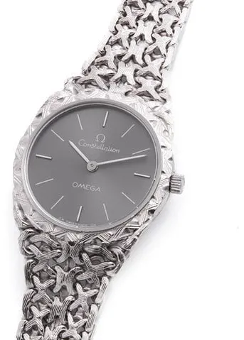 Omega Constellation 716101 24mm White gold Gray