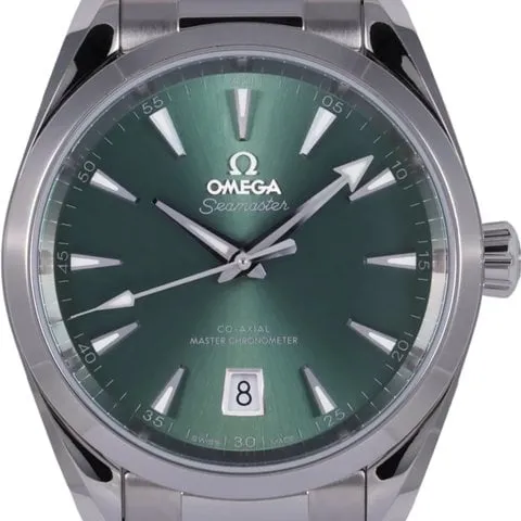 Omega Aqua Terra 220.10.38.20.10.002 38mm Steel Green