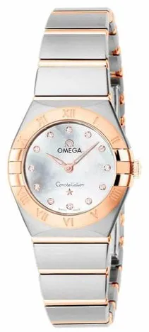 Omega Constellation 131.20.25.60.55.001 25mm Yellow gold and Stainless steel White