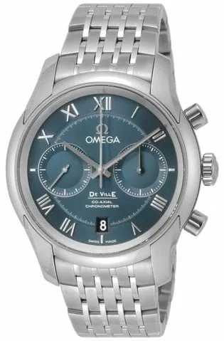 Omega De Ville Co-Axial 431.10.42.51.03.001 42mm Stainless steel Blue