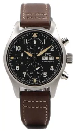 IWC Pilot IW387903 41mm Stainless steel Black