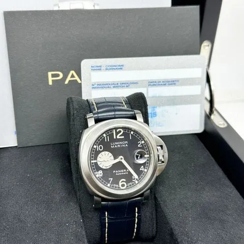 Panerai Luminor PAM 00086 44mm Stainless steel Blue