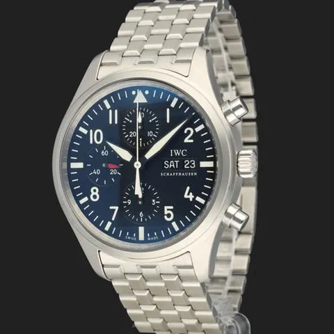 IWC Pilot IW371701 42mm Stainless steel Black