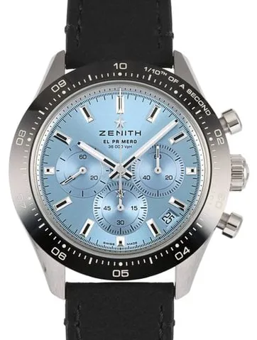 Zenith Chronomaster Sport 65.3104.3600/52.C920 41mm White gold Blue