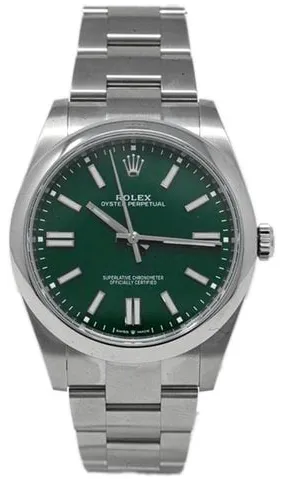 Rolex Oyster Perpetual 41 124300 41mm Stainless steel Green