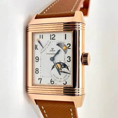 Jaeger-LeCoultre Reverso Q3042420 46mm Rose gold Silver