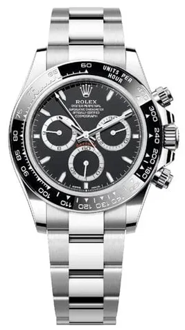 Rolex Daytona 126500 40mm Stainless steel Black