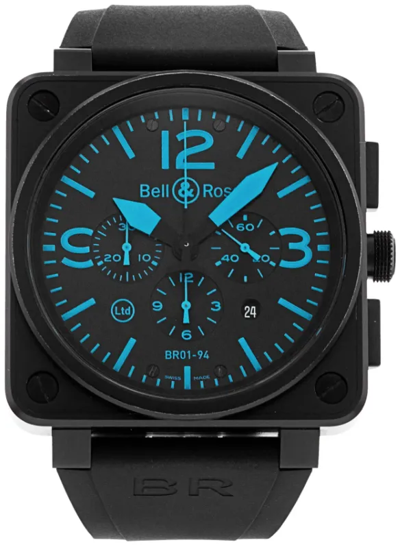 Bell & Ross BR 01 46mm Noir Blue