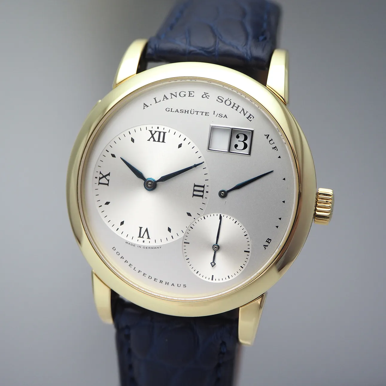 A. Lange & Söhne Lange 1 101.022 38.5mm Yellow gold Silver