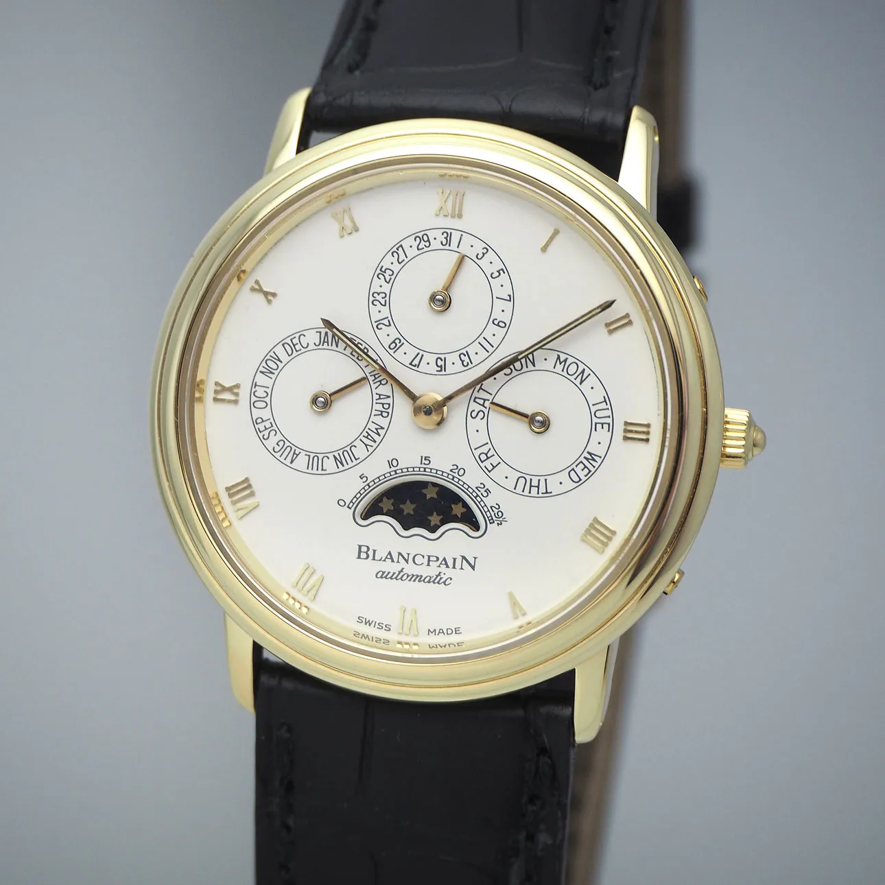 Blancpain Villeret 5395 34.5mm Yellow gold