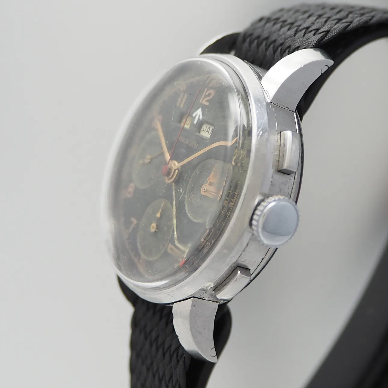 Marvin Chronograph 35mm Stahl 3