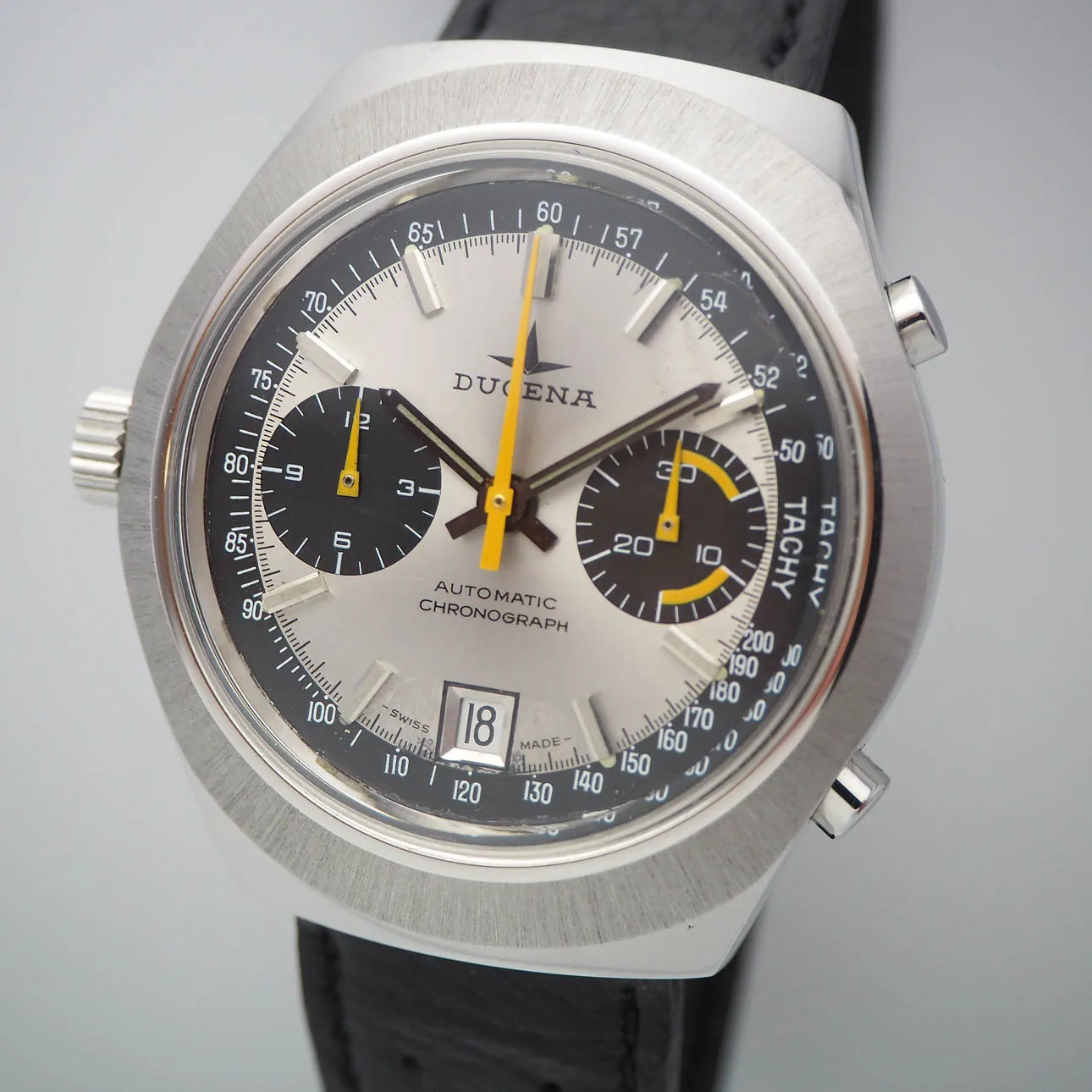 Dugena Chronograph 524160 40mm Stahl •