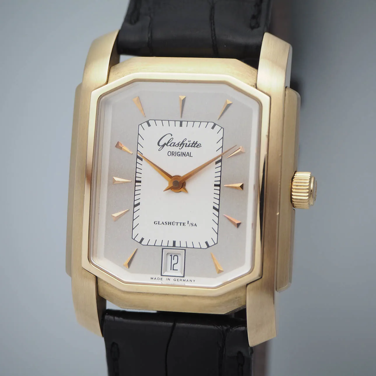 Glashütte Senator 31mm Yellow gold 6