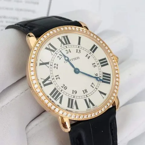 Cartier Ronde de Cartier WR000651 36mm Rose gold Silver