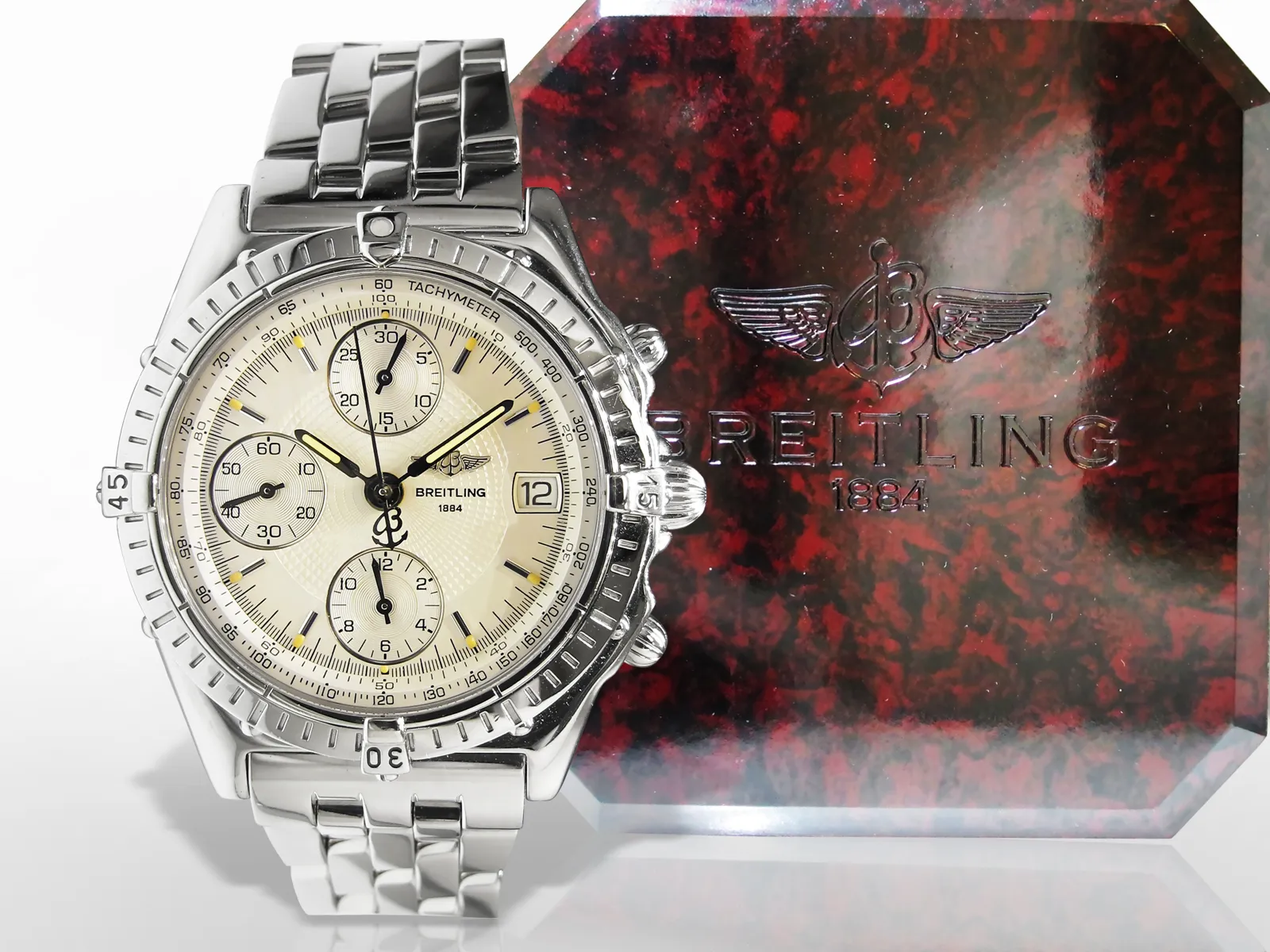 Breitling Chronomat 39mm Stainless steel Silver