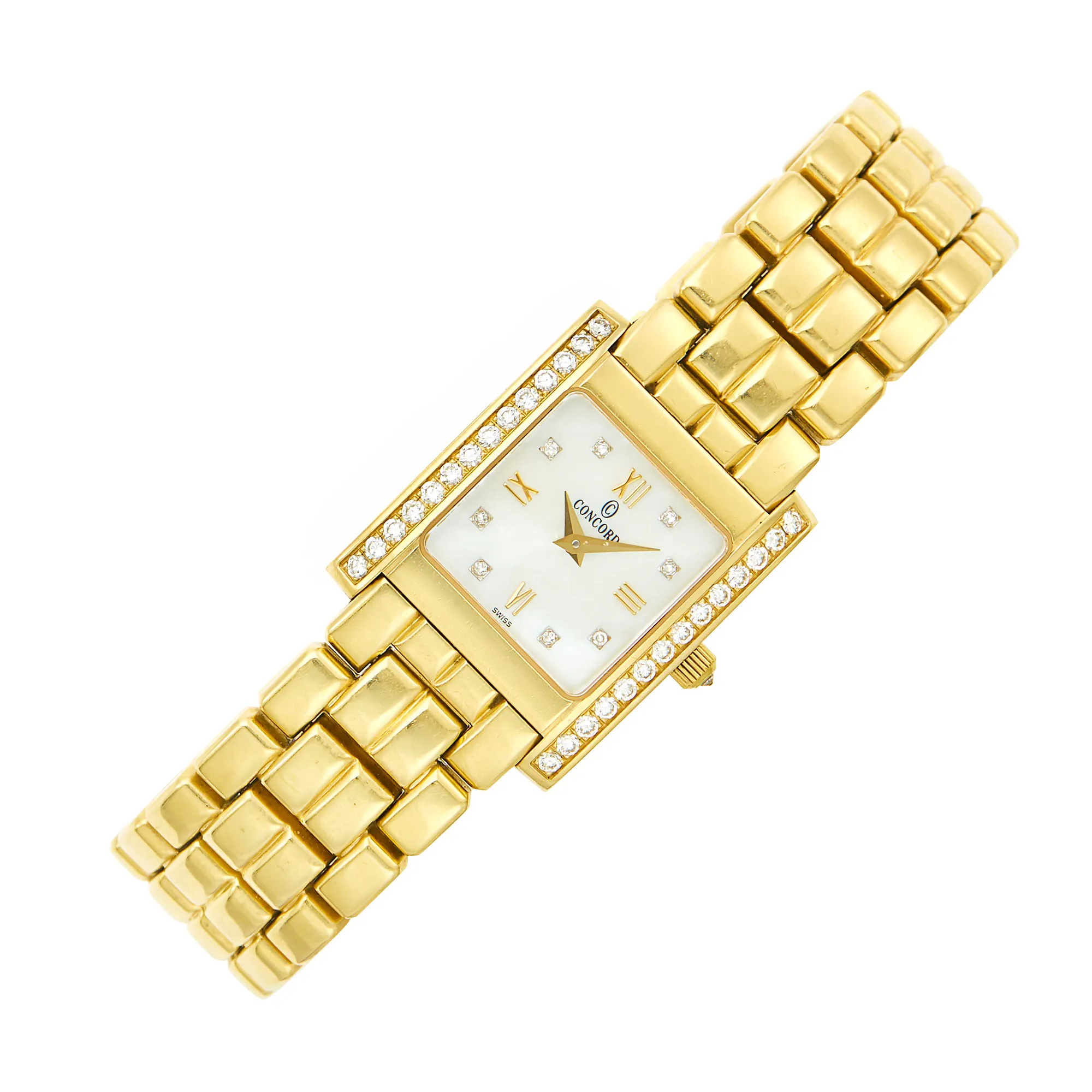 Concord 29-25-648 Yellow gold and Diamond Mother-of-pearl