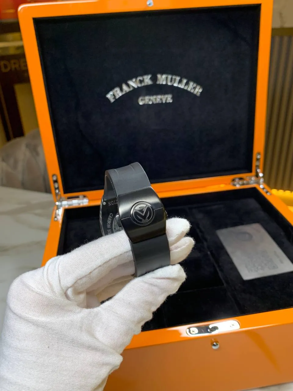 Franck Muller Vanguard V 45 SC DT BTC 45mm Carbon fiber Black 4