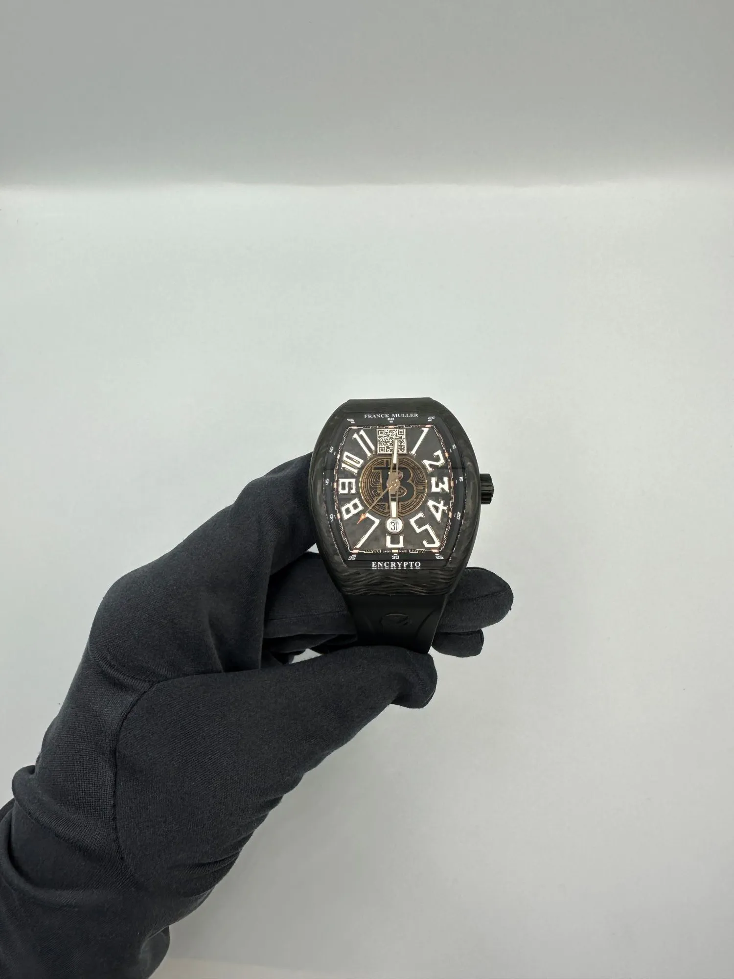 Franck Muller Vanguard V 45 SC DT BTC 45mm Carbon fiber Black 8