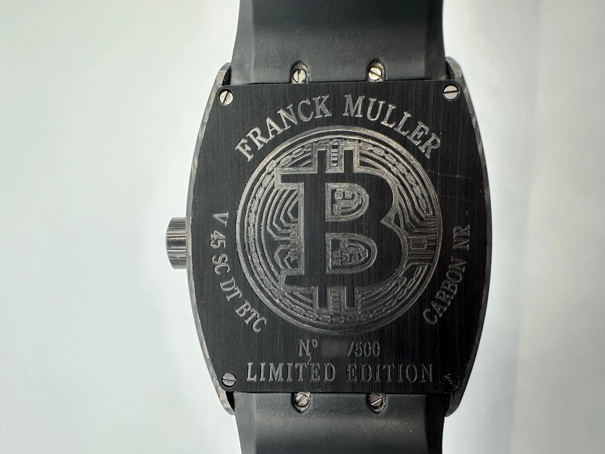 Franck Muller Vanguard V 45 SC DT BTC 45mm Carbon fiber Black 5