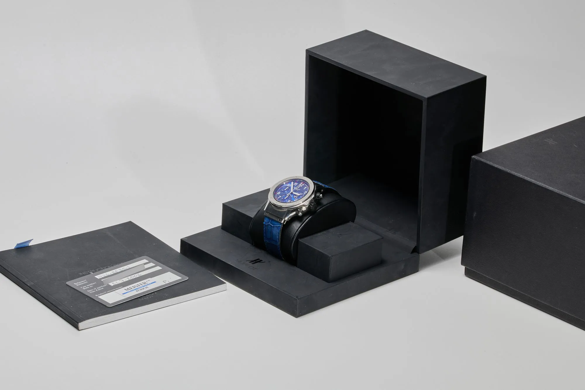 Hublot Super B B1926 42.5mm Stainless steel Blue 8