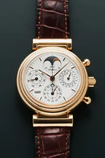 IWC Da Vinci Perpetual Calendar IW375001 Yellow gold White