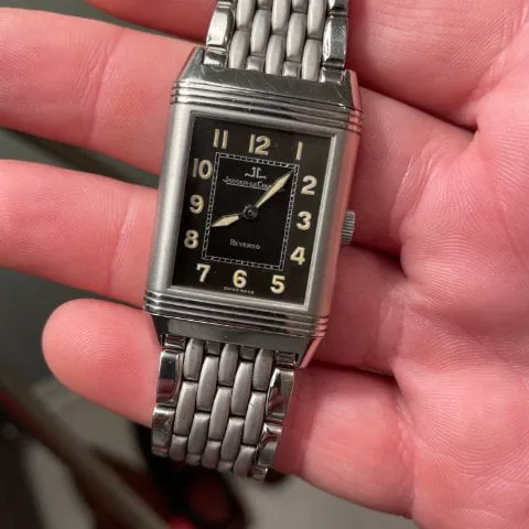 Jaeger-LeCoultre Reverso 271.8.61 26mm Stainless steel Black