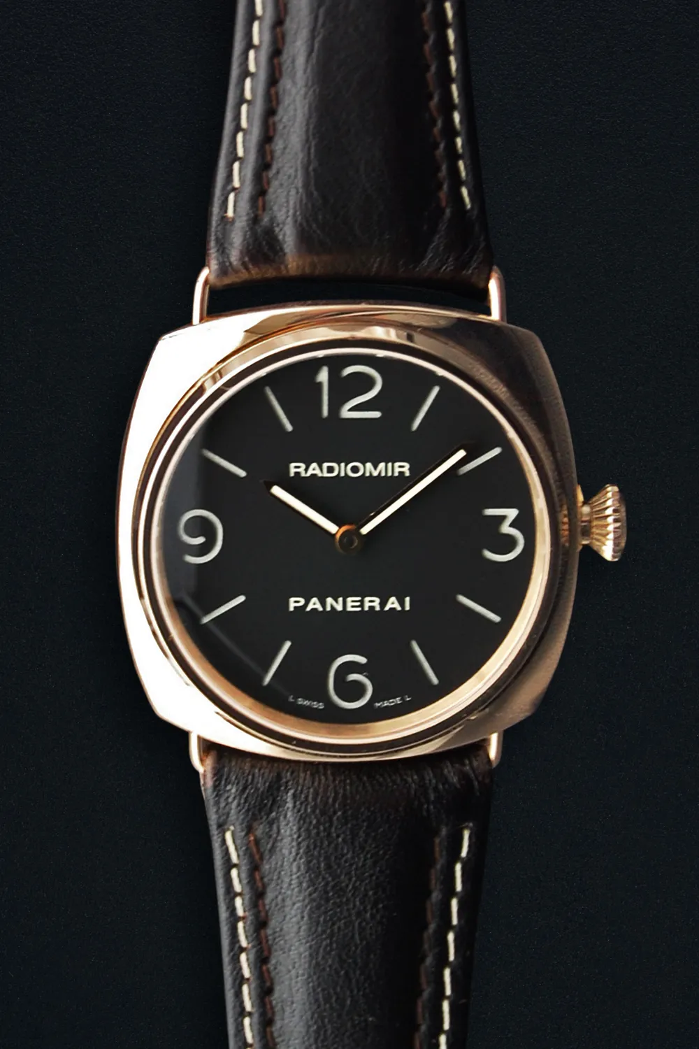 Panerai Radiomir PAM231 45mm Rose gold Black