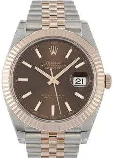 Rolex Datejust 41 126331 Rose gold and Stainless steel