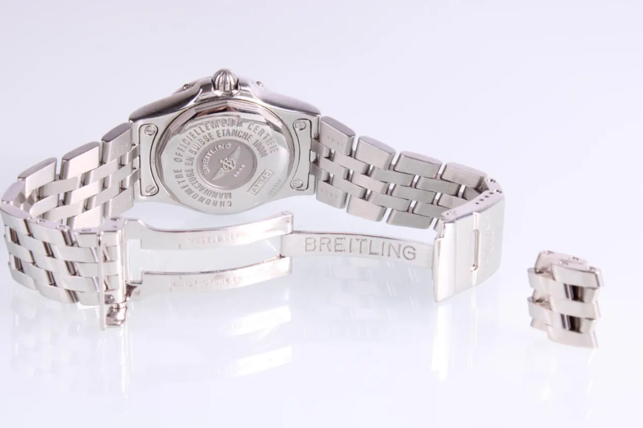 Breitling Galactic A71340 30mm Stainless steel Mother-of-pearl 2