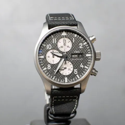 IWC Pilot IW377903 43mm Steel Black