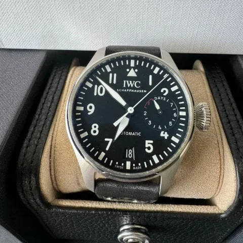 IWC Big Pilot IW501001 46.2mm Stainless steel Black