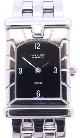 Van Cleef & Arpels 522363T5 19mm Stainless steel Black