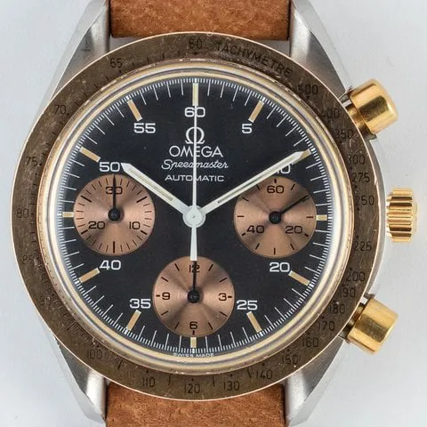 Omega Speedmaster 175.00.33 39mm Yellow gold and Stainless steel Black