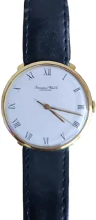 IWC Vintage 18k 1410 Yellow gold White