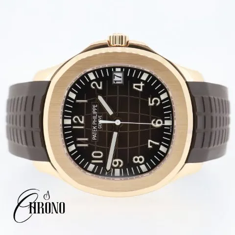 Patek Philippe Aquanaut 5167R-001 40mm Rose gold Brown