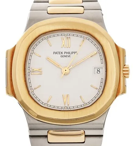 Patek Philippe Nautilus 3800/1 37mm Yellow gold and Stainless steel White