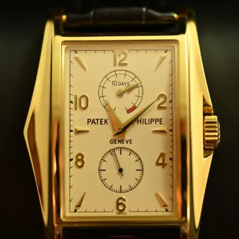 Patek Philippe Gondolo 5100J 34mm Yellow gold Silver