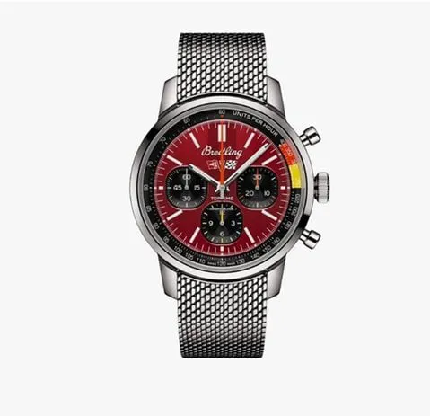 Breitling Top Time AB01761A1K1A1 41mm Stainless steel Red