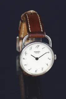 Hermès Arceau Hermès Stainless steel White